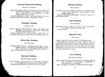 Pages 40 and 41 - Horowhenua Cookery Book