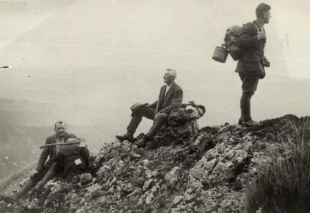 Tramping in the Tararua Range