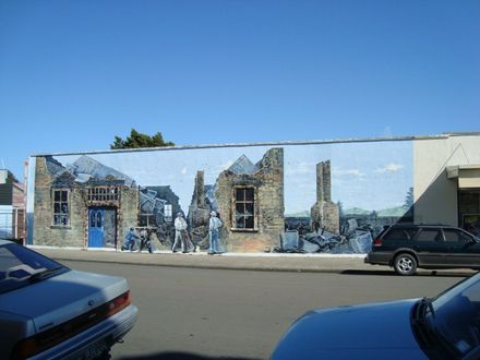 Whyte's Hotel Fire Mural - 2010 - Resource cover image