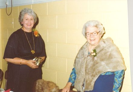 Marge Barbery and Val Tarrant