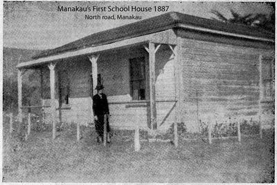 Manakau's First School 1888