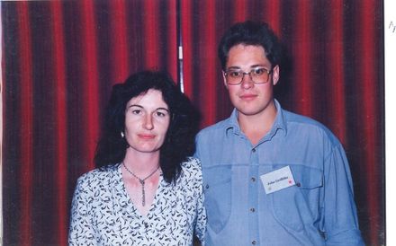 Fiona Carrick and partner John Griffiths