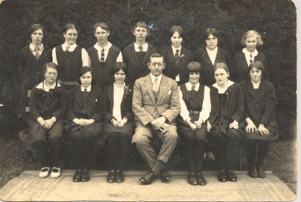 Levin District High School - class photo, Form 3a, 1930