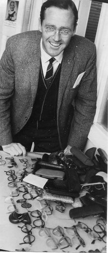 Spectacles collected by Lions Club, 1969