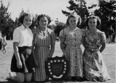 Woolpack and Textiles Sewing Room Relay Team