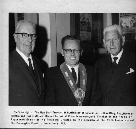 Foxton Borough 75th Jubilee, 1963