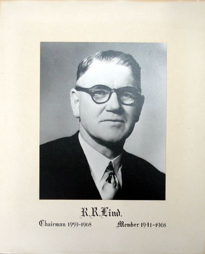 Mr R.R. Lind, Chairman, 1959 - 1968