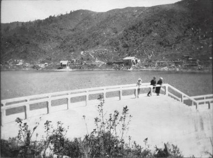 Arapeti Dam, looking southwest, 1925
