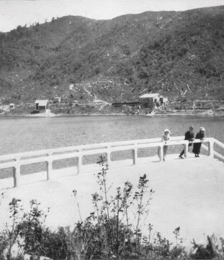 Arapeti Dam, looking southwest, 1925