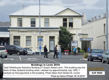 Todd Whitehouse Solicitors Building 27 Queen St Levin 2018 - Resource cover image