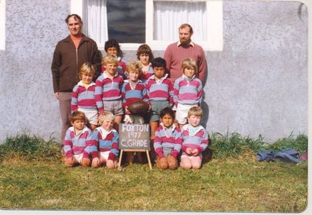 Foxton Rugby - young boys Grade C team, 1977 - Resource cover image