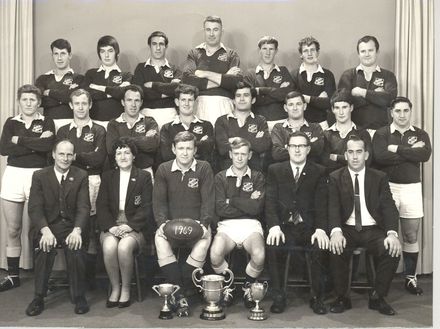 Paraparaumu Rugby team, coaches & managers, 1969