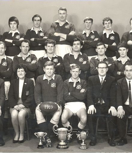 Paraparaumu Rugby team, coaches & managers, 1969