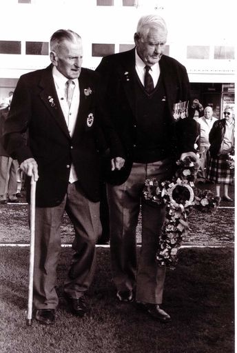 RSA members Reg Davies and Ted Morrissey, 1995