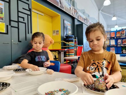 School Holiday Programme - Making dragon eggs - Resource cover image