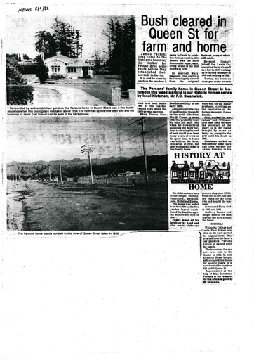 Bush cleared in Queen St for farm and home - Resource cover image