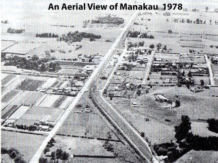 An Aerial View of Manakau 1978
