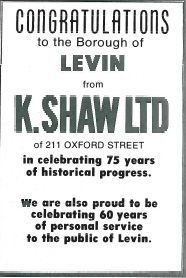 K Shaw Ltd ad