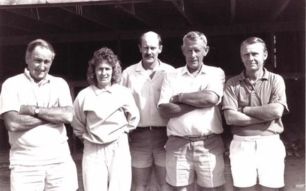 Oxnam's Timber (or Hometown Building Supplies?) Staff, 1980's-90's