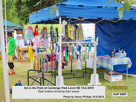 HJP 0297  Art in the Park at Cambridge Park Levin NZ 15-2-2015 - Resource cover image