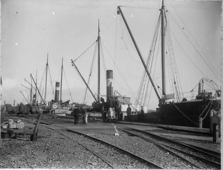 Foxton Wharf, 1906
