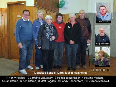 Manakau School 125th Jubilee Committee