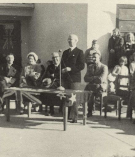 Opening of Foxton Beach School 1951