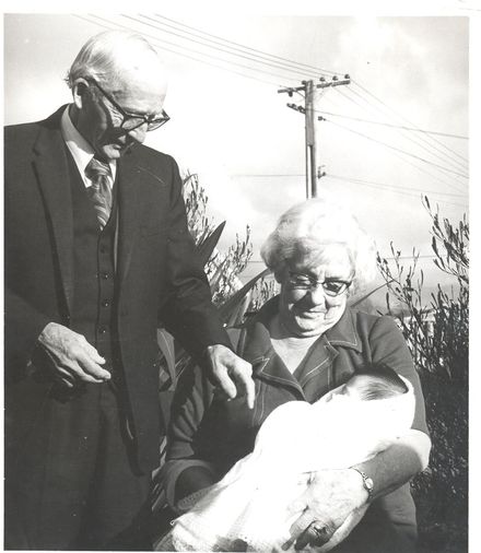 Mr & Mrs Nikolaison, Diamond Wedding, 1971