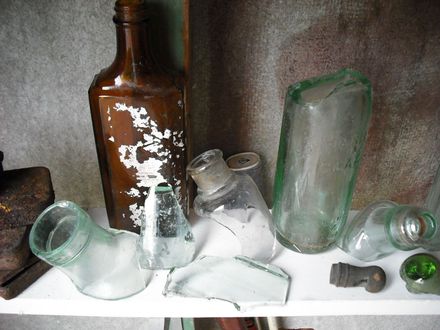 bottles and bits