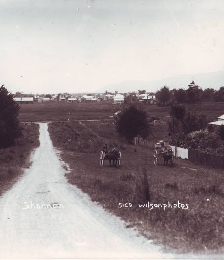 View from Julyan Street, Shannon circa 1924