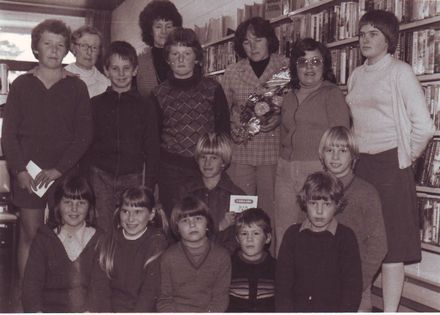 "Storytime" prizegiving at Shannon Library, 1981