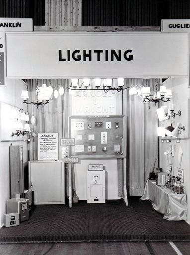 Lighting display (Arnold & Wright), Electricity Exhibition 1972