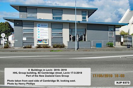 Buildings in Levin 2019