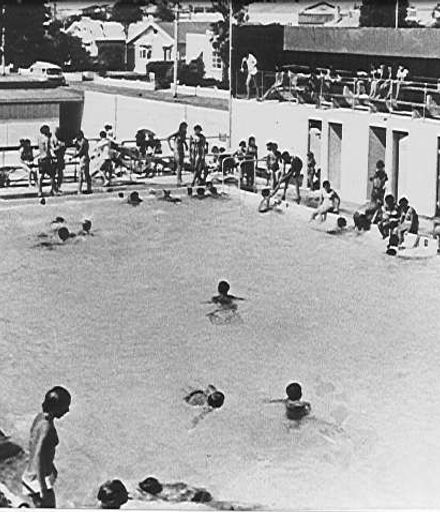 Swimming Pool, Levin, early 1970's