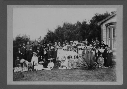 Butt - Shaw Wedding Group, c.1908
