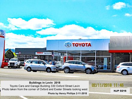 Toyoto Cars and Garage Building 330 Oxford Street Levin 2-11-2018 - Resource cover image