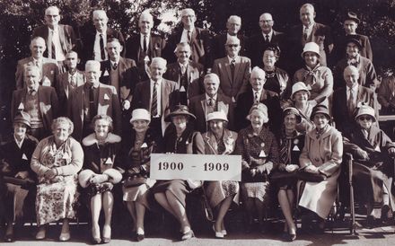 Second Decade Pupils (1900 - 1909) at 75th Jubilee, Shannon School, May 1964
