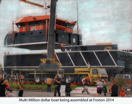 Multi-million dollar boat unmoved