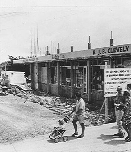 First shop in Waikanae Shopping Mall, 1969