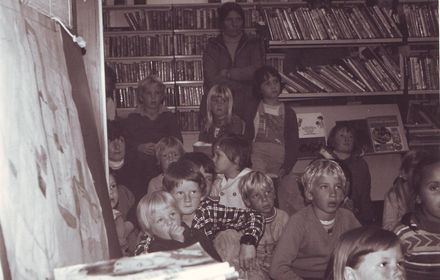 Children at "Storytime", Shannon Public Library, late 1970's