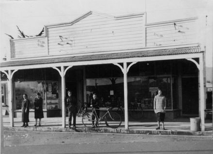 Outside Shops, Plimmer Terrace, Shannon