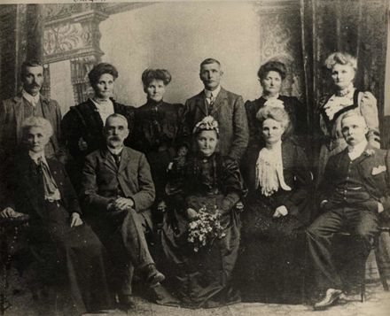 Mrs James McDonnell and Family