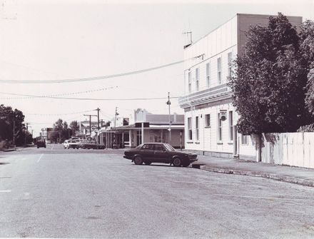 Plimmer Terrace looking north from Club Hotel, 1970's - 80's