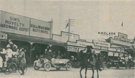 Armistice Day 1918 parade Levin