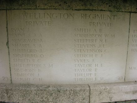 Stanley Arthur Ambrose SAINT memorial