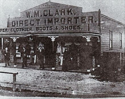 Clarks Shop in the Early Days
