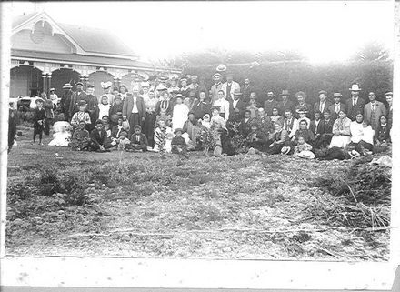 Mr and Mrs John Davies' home at Koputaroa