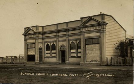 Foxton Council Chambers c.1900