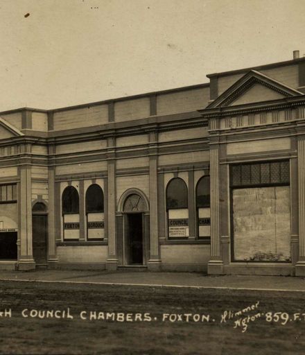 Foxton Council Chambers c.1900