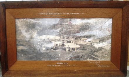 "Arapeti - looking towards site of dam", panoramic composite, 1922 (?)